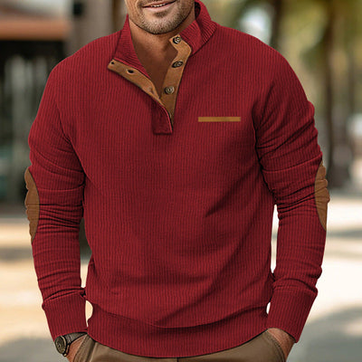 Malcolm – Long-Sleeve Knit Sweater