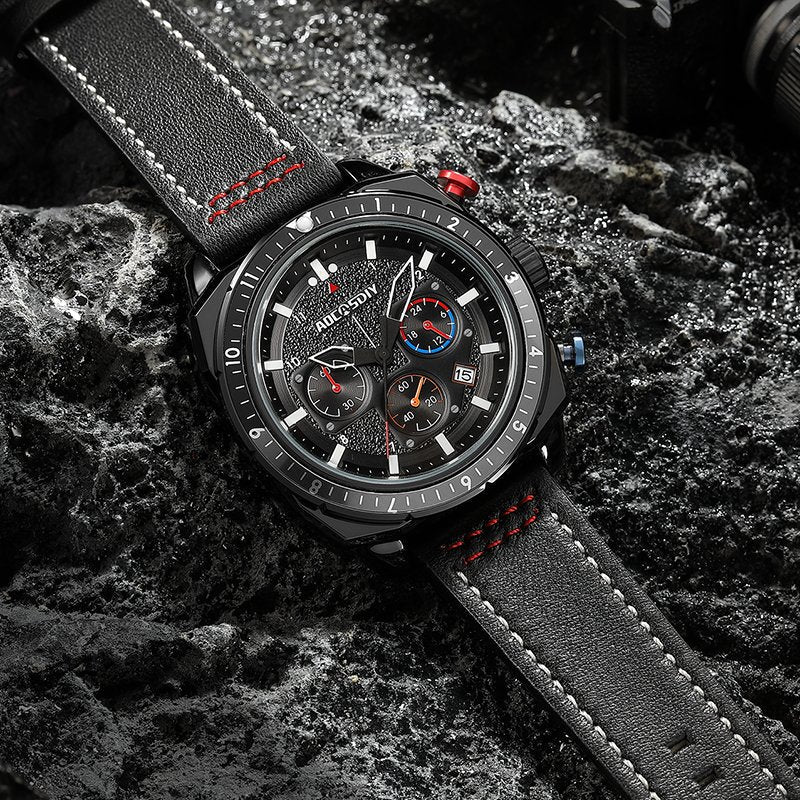 Luxury Quartz Sport Chronograph Watch