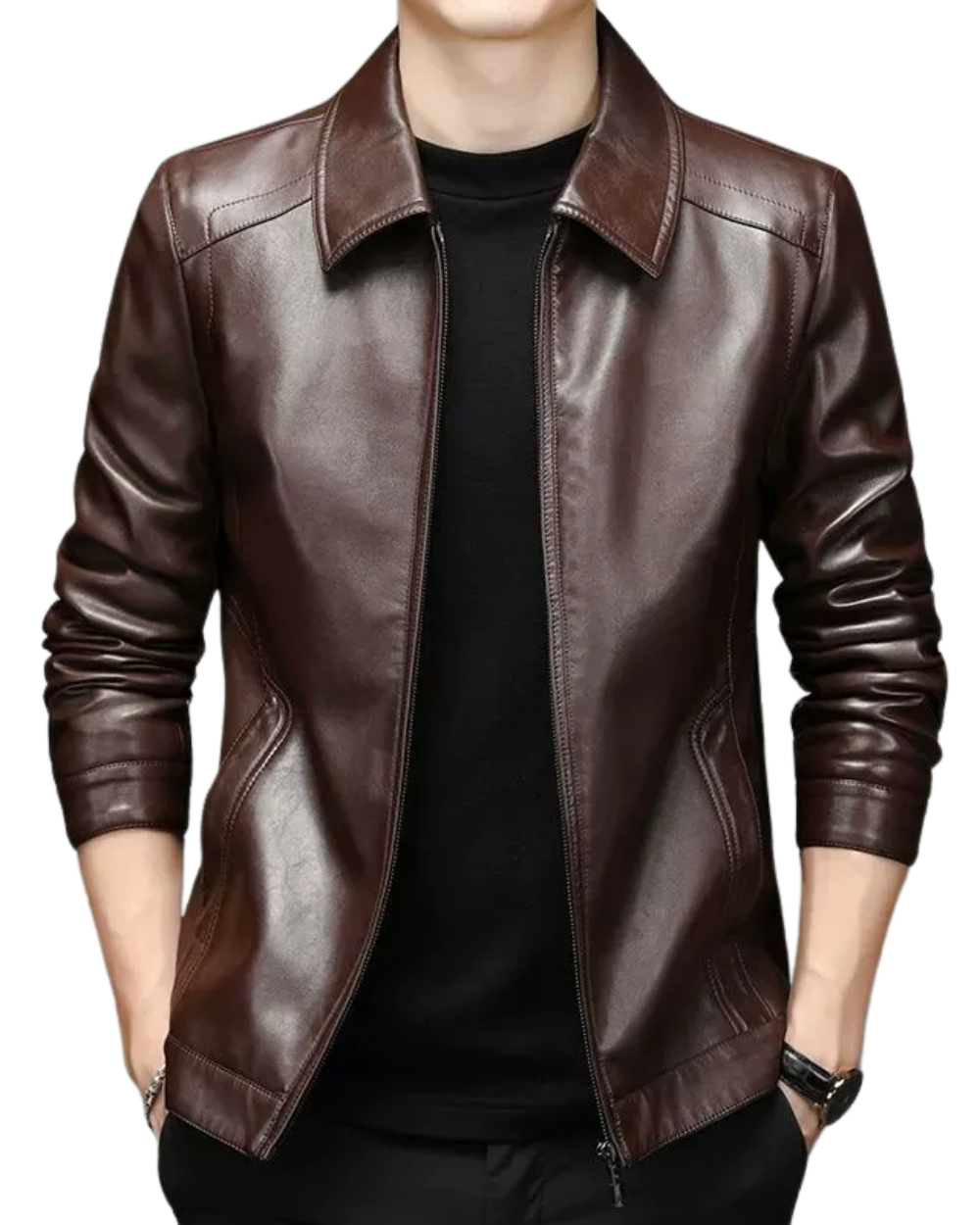 Adam - Casual Leather Jacket