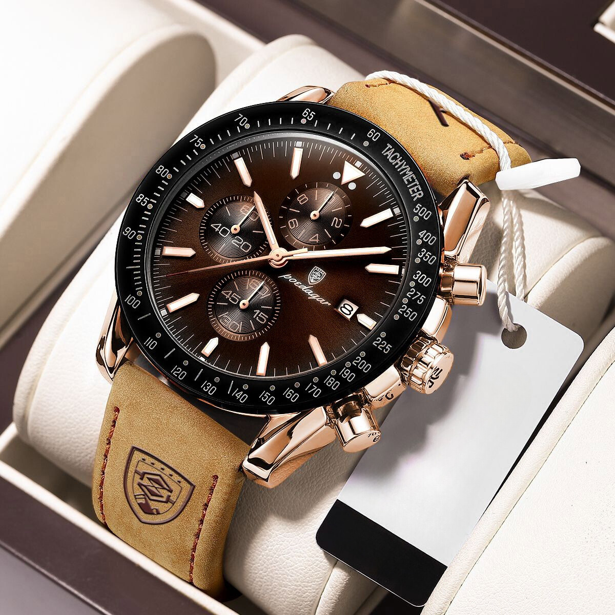 Brilliant Date Chronograph Watch