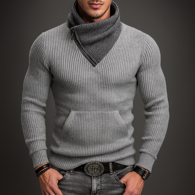 Blackwood Ribbed Collar Sweater
