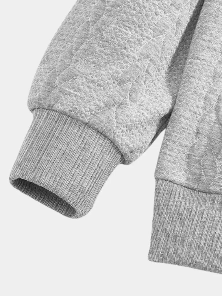 Essential Henley Quarter-Zip Pullover