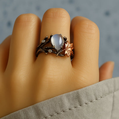 Natural Moonstone Ring