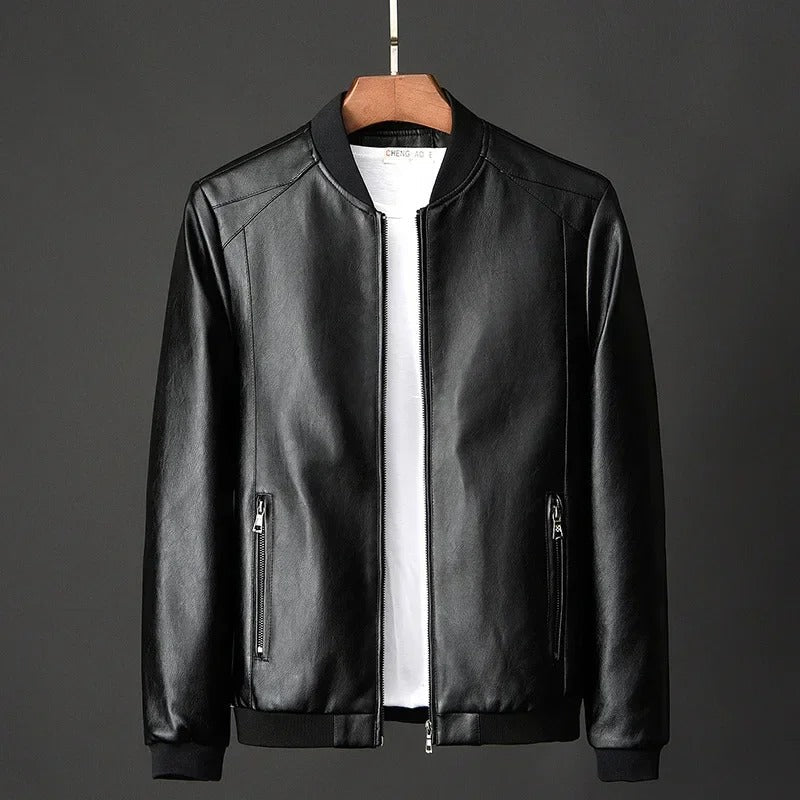 Bob - Leather Biker Jacket