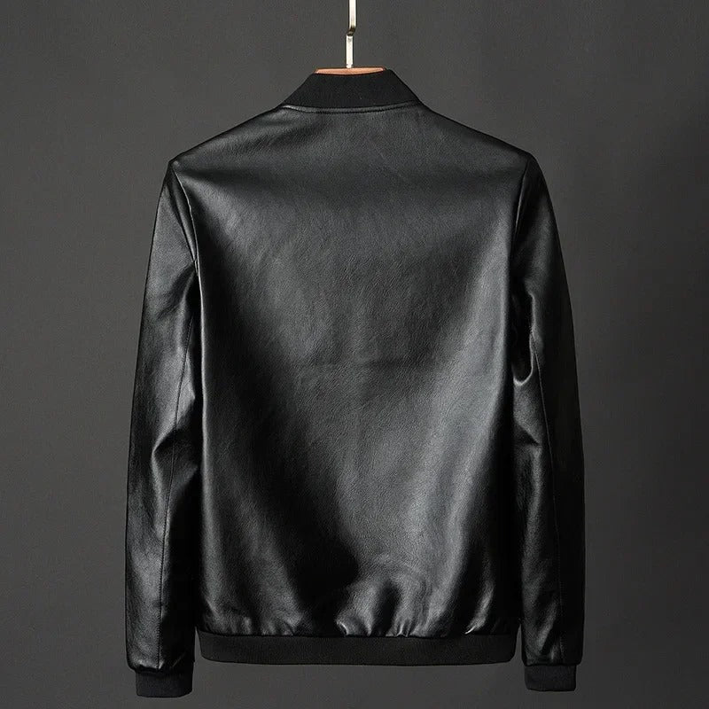 Bob - Leather Biker Jacket