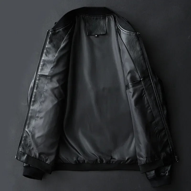Bob - Leather Biker Jacket