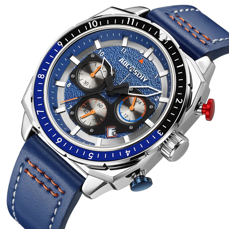 Luxury Quartz Sport Chronograph Watch