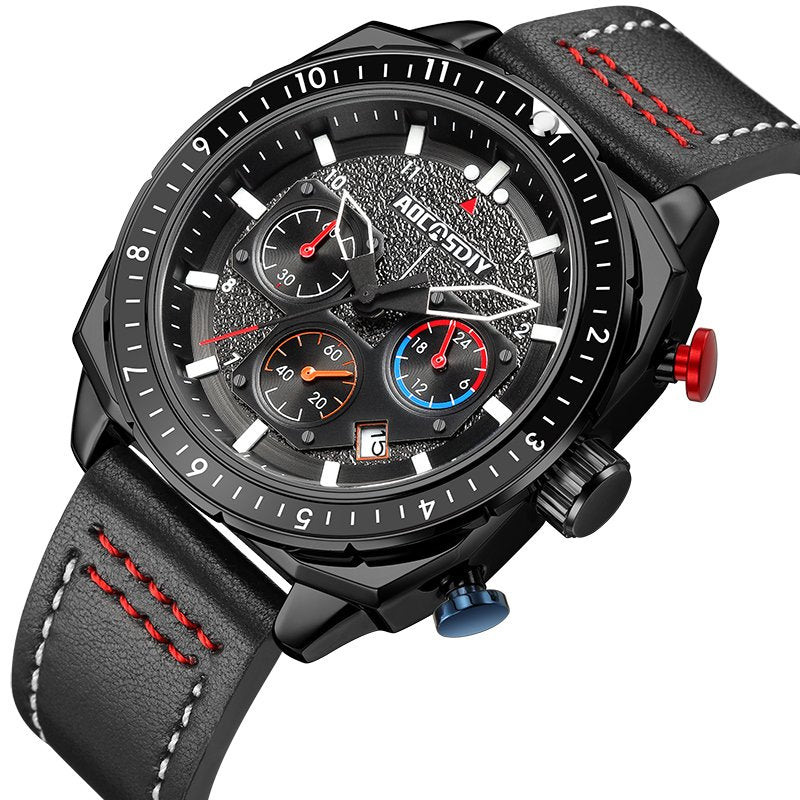 Luxury Quartz Sport Chronograph Watch