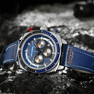 Luxury Quartz Sport Chronograph Watch